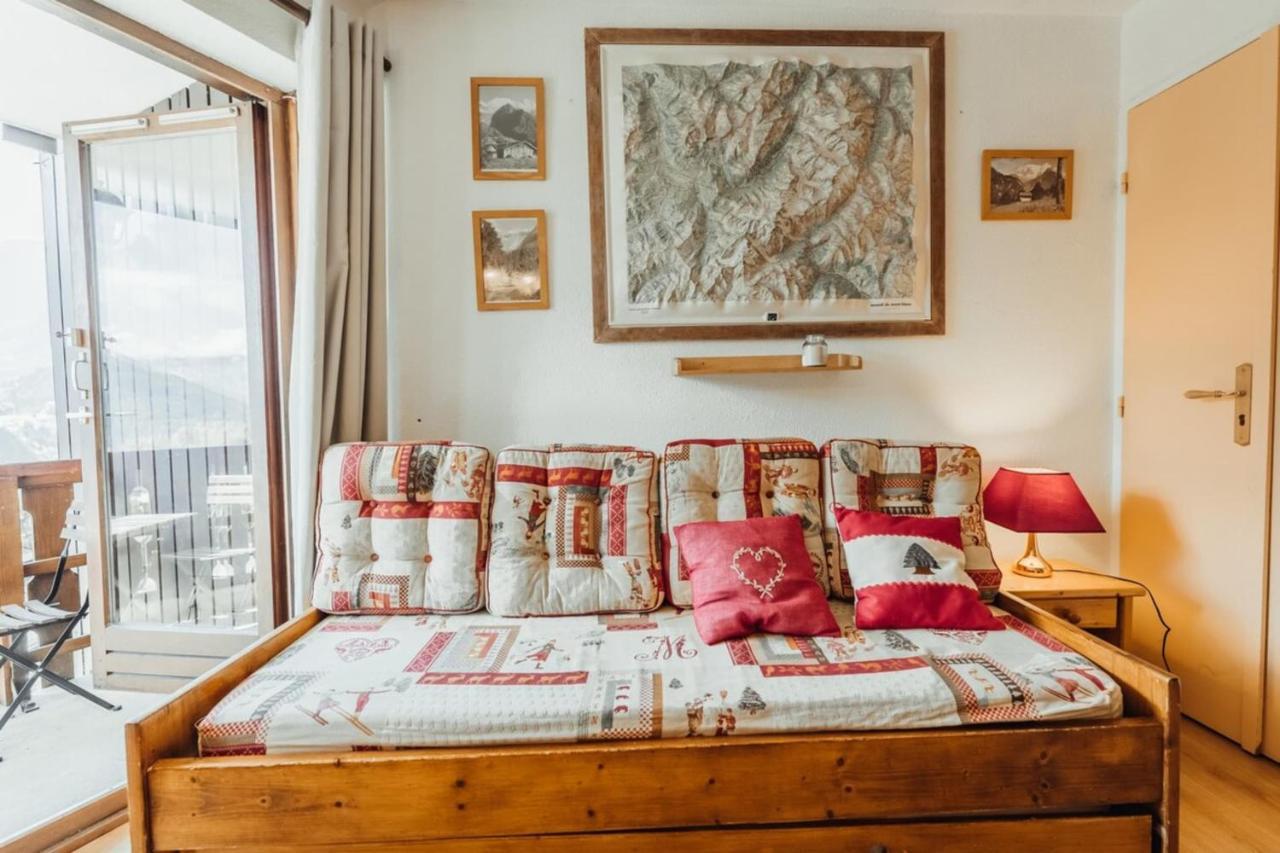 Furnished Studio At The Foot Of The Slopes With A Balcony & Mountains View Apartment Saint-Gervais-les-Bains Exterior photo
