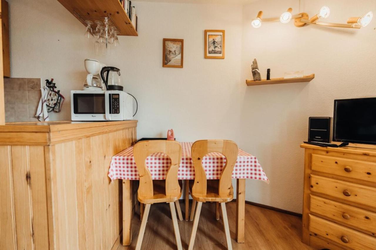 Furnished Studio At The Foot Of The Slopes With A Balcony & Mountains View Apartment Saint-Gervais-les-Bains Exterior photo